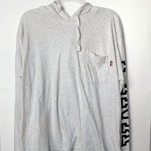 PINK Victoria’s Secret lightweight grey pullover